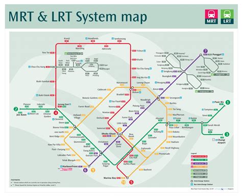 Singapore MRT Map: Compilations of Singapore MRT Map, MRT Lines ...