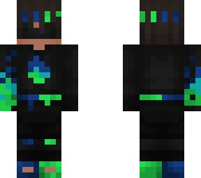 (new) flamefrags skin recolored | Minecraft Skin