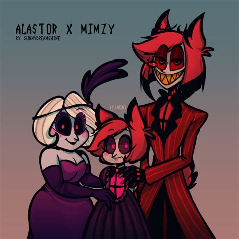 Hazbin Hotel - Alastor x Mimzy ~ by SunnyDreamShine on DeviantArt