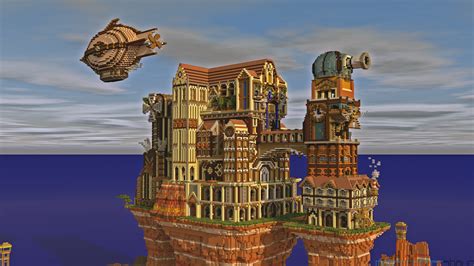 Minecraft Steampunk Castle