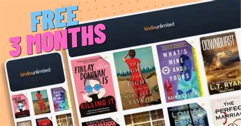 Free 3 Months of Kindle Unlimited Reading (Save $35.97)