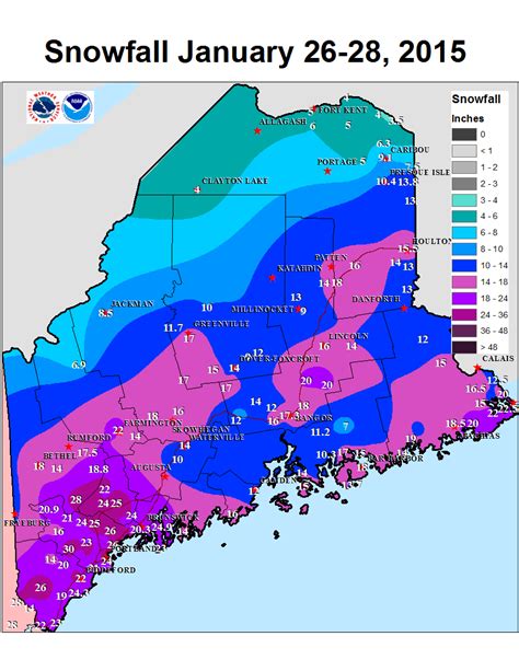 Record Setting Snowy 7 to 10 Days for Downeast Maine