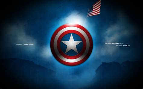 Captain America Shield Wallpaper HD Free Download