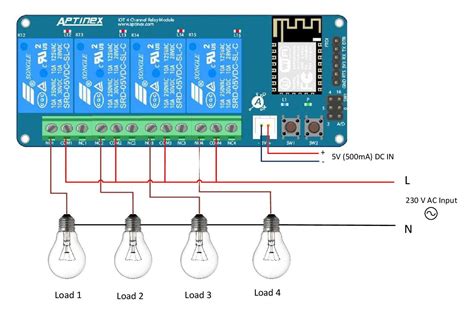 Aptinex_ESP8266_IOT_WIFI_4_Channel_Relay_Module_Wiring_Drawing_JPG_V2 ...