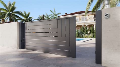 Modern Sliding Gate Design