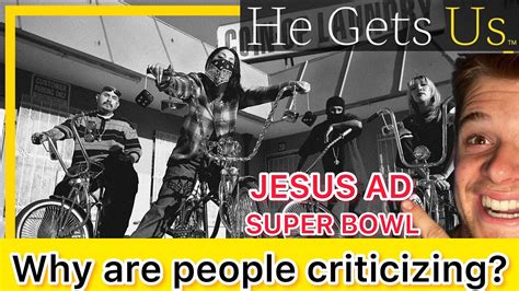 Best Super Bowl Commercial 2023: JESUS He Gets Us Reaction