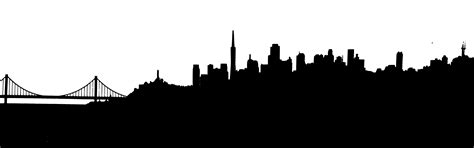 san francisco skyline silhouette clipart 10 free Cliparts | Download ...