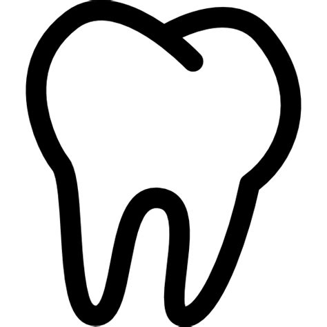 Tooth outline - Free medical icons