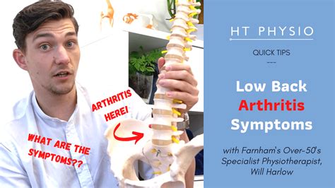 Low Back Arthritis Symptoms – How to Spot Them! | HT Physio Quick Tips ...