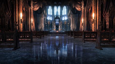 Dark Souls III Gothic Cathedral 4K Ultra HD Wallpaper