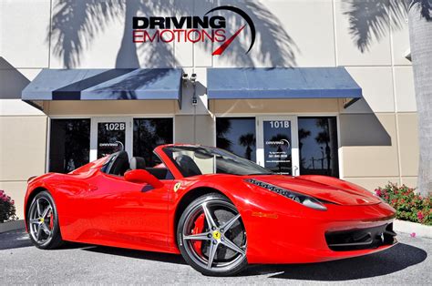 Ferrari 458 Spider Red