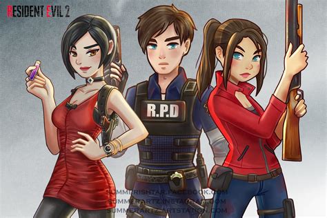 ArtStation - Characters of Resident Evil 2 Remake