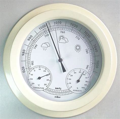 THB9365 22.5CM Thermometer Hygrometer Barometer Weather Station-in ...