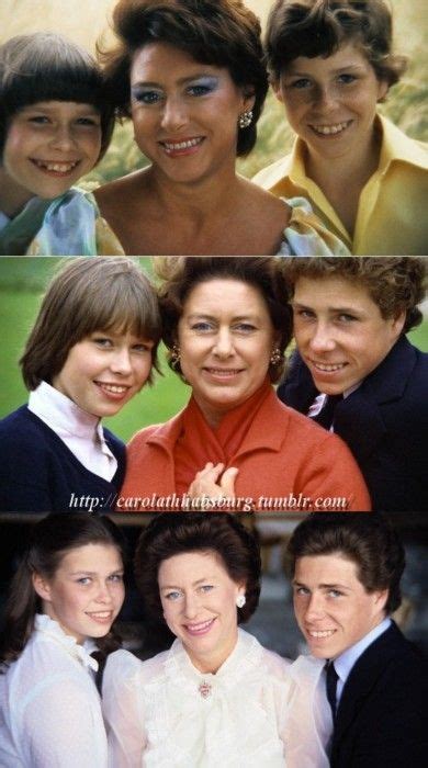 Princess Margaret Rose and kids in late 1970s. Princess Anne, Royal ...