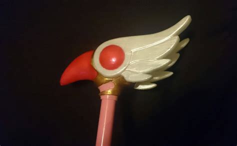 [Self] 3D Printed Cardcaptor Sakura Clow Staff : cosplay