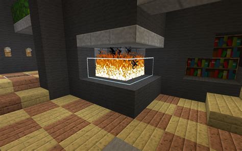 9 Fireplace Ideas - Minecraft Building Inc | Minecraft room, Minecraft ...