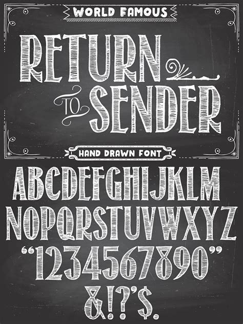 Best Chalkboard Fonts for Your Project