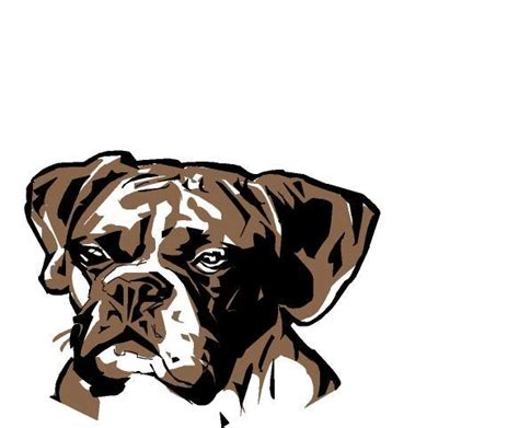 The Art of Jason Montoya: Boxer Dog Logo Design