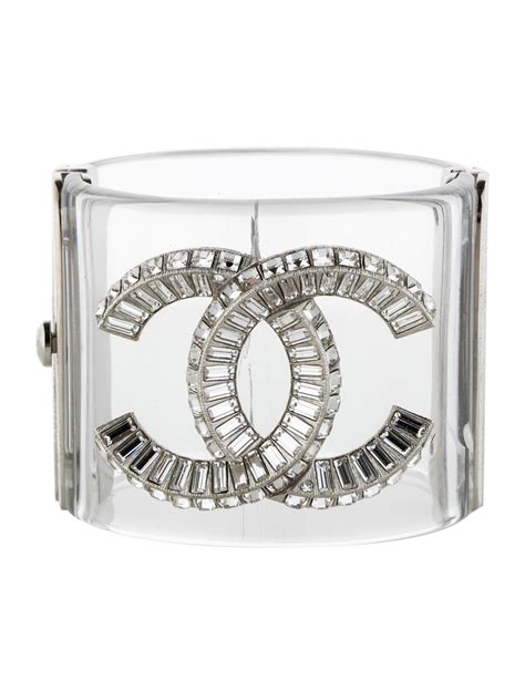 Chanel CC Lucite Cuff - Bracelets - CHA55212 | The RealReal