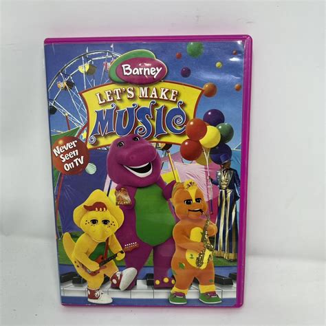 Barney: Let's Make Music DVD 45986310361 | eBay