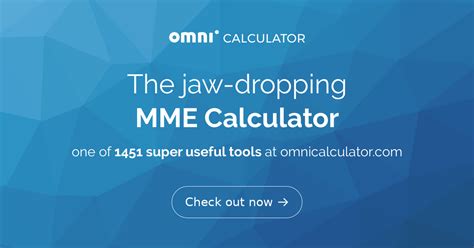 MME Calculator | Morphine Milligram Equivalents