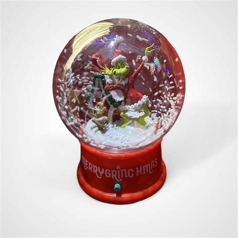 Snow Globe Grinch Christmas