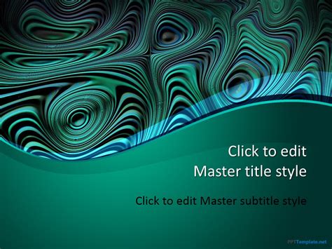 Free Green Abstract PPT Template