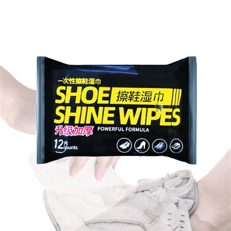 Shoe Wipes Shoe Cleaner Disposable Wet Wipes Leather Shoes Sandals ...