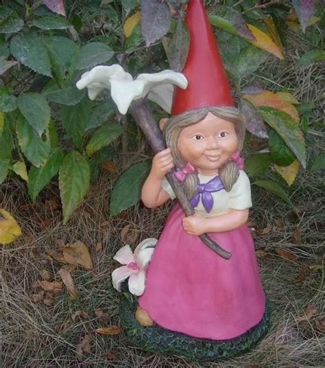 Funny Garden Gnomes | ... - grade polyresin female Funny Garden Gnomes ...