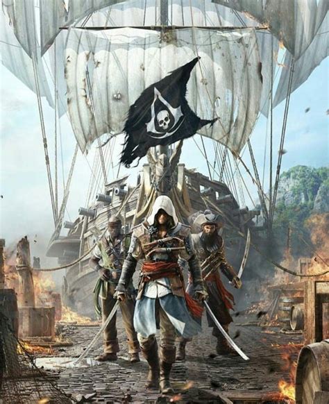 Assassin's Creed IV Black Flag | Arte de jogos, Papéis de parede de ...