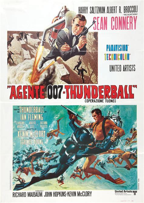 Thunderball 1965 Movie Poster