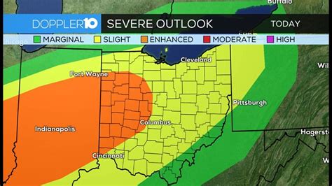 Tracking severe weather moving through central Ohio | Sunday Nov. 5 ...