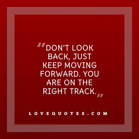 The Right Track - Love Quotes