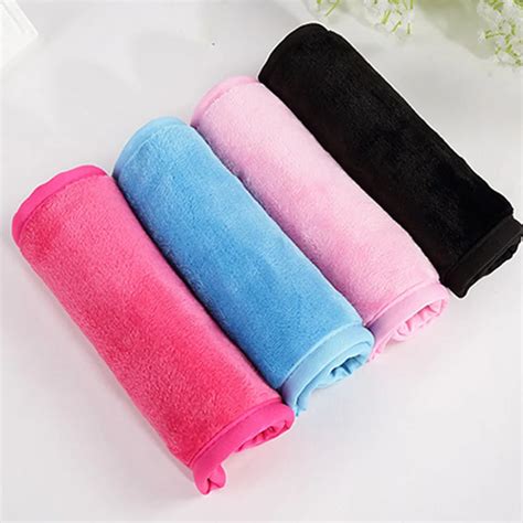 40*17cm Reusable Microfiber Facial Cloth Face Towel Natural ...