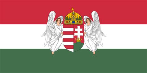 Kingdom of Hungary - Wikipedia | Hungary flag, Flag, Custom flags