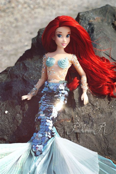 Ariel by Prachanun. R | Disney barbie dolls, Disney princess dolls ...