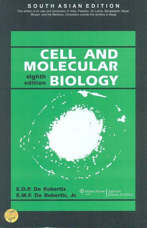 Cell and Molecular Biology 8th Edition 8th Edition - Buy Cell and ...