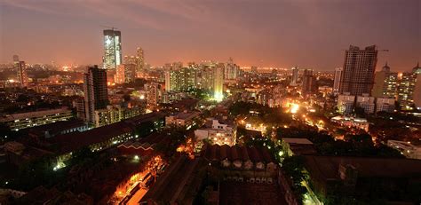 Skyline At Night-mumbai by ©mehul