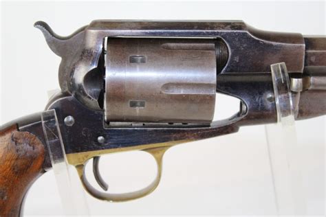 Antique Post-Civil War Remington New Model Army 1858 Revolver .45 Colt ...