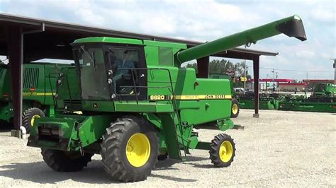 John Deere 6620 TITAN II Combine For Sale - YouTube