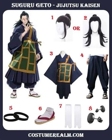 How To Dress Like Suguru Geto Costume Guide For Cosplay & Halloween ...