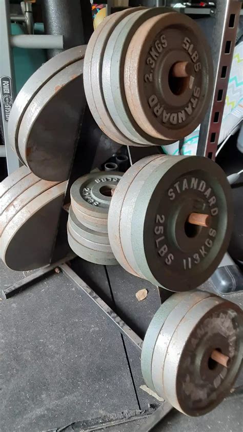 Weight plates $1.80 a pound for sale in Fort Worth, TX - 5miles: Buy ...