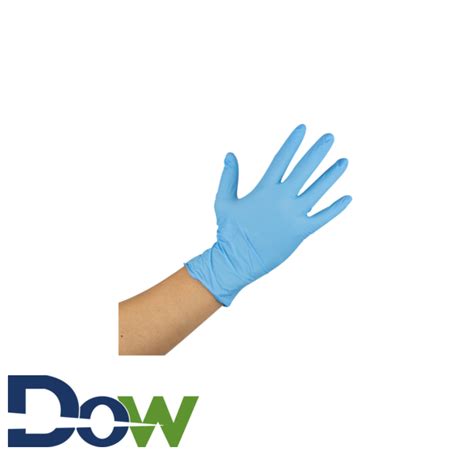 Blue Nitrile Thick Powder-Free Textured Gloves, Medium - 1000/Case ...