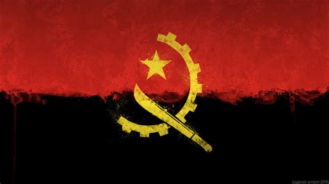 Angolan Flag - Grunge by GaryckArntzen on DeviantArt