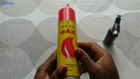 How to refill a lighter with fluid gas. - YouTube