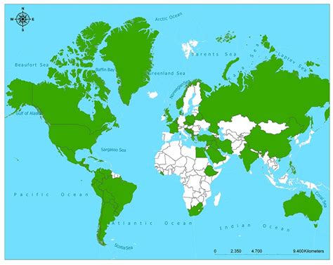 United Nations Membership Map