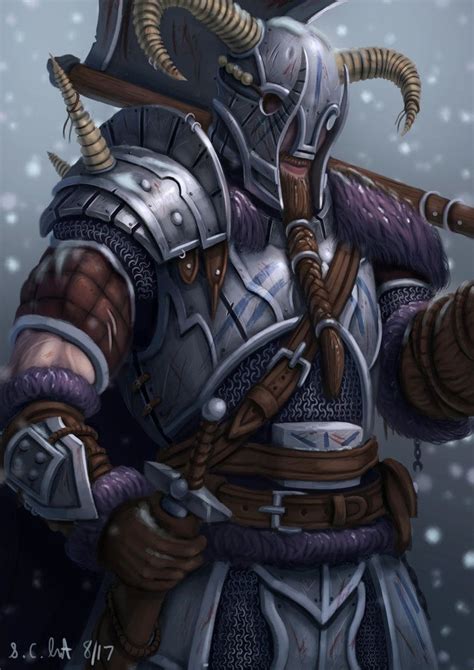 Winter Nord Warrior by Samo94 Elder Scrolls Races, Elder Scrolls V ...