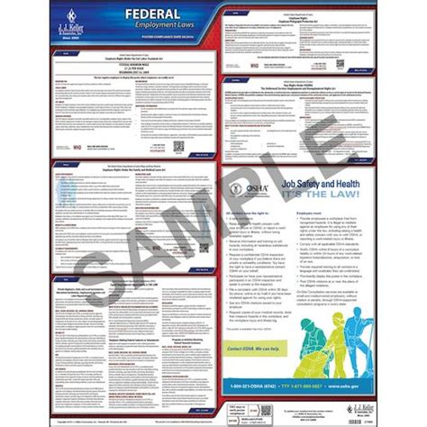 2021 Federal Labor Law Poster with FMLA Notice