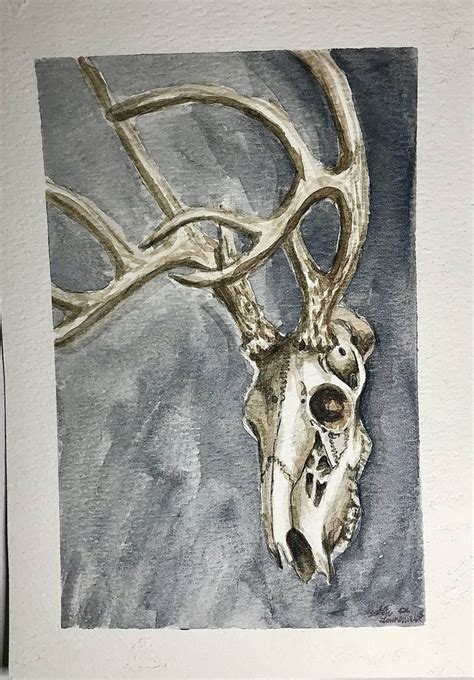 Painted Deer Skull Art | ubicaciondepersonas.cdmx.gob.mx