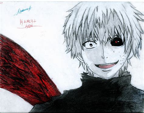 Kaneki ken Drawing Kagune by Hyakuya-Akabane on DeviantArt